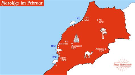 marokko wetter februar